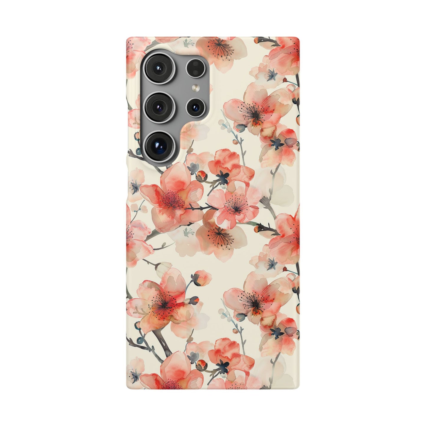 Cherry Veil Phone Snap Case