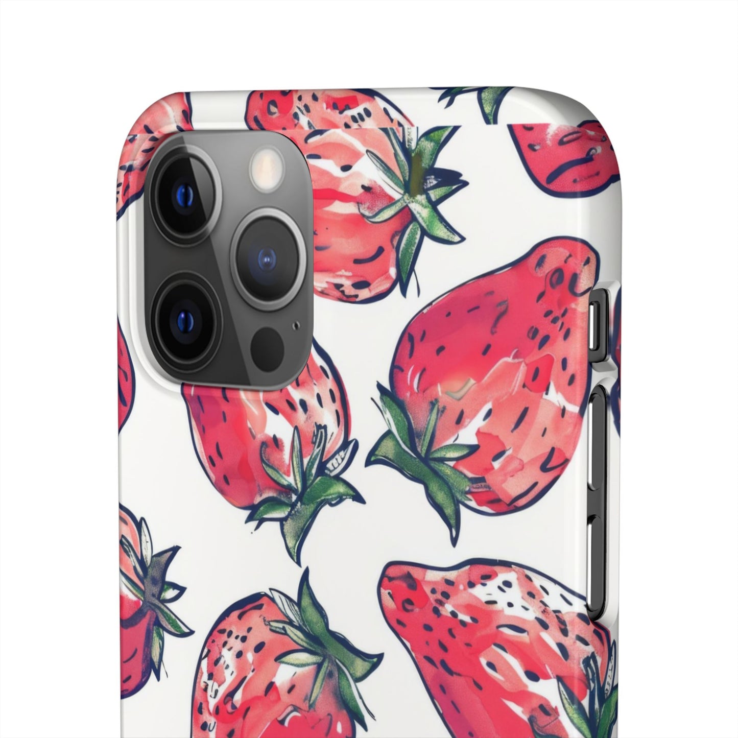 Creamy Berry Phone Snap Case