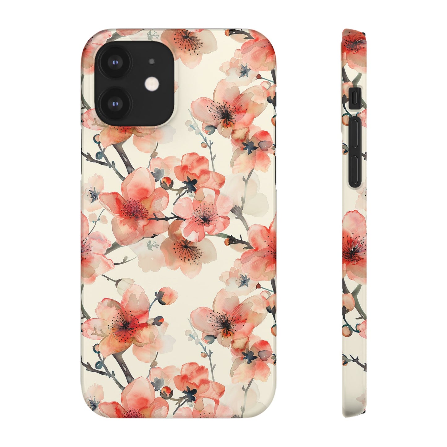 Cherry Veil Phone Snap Case