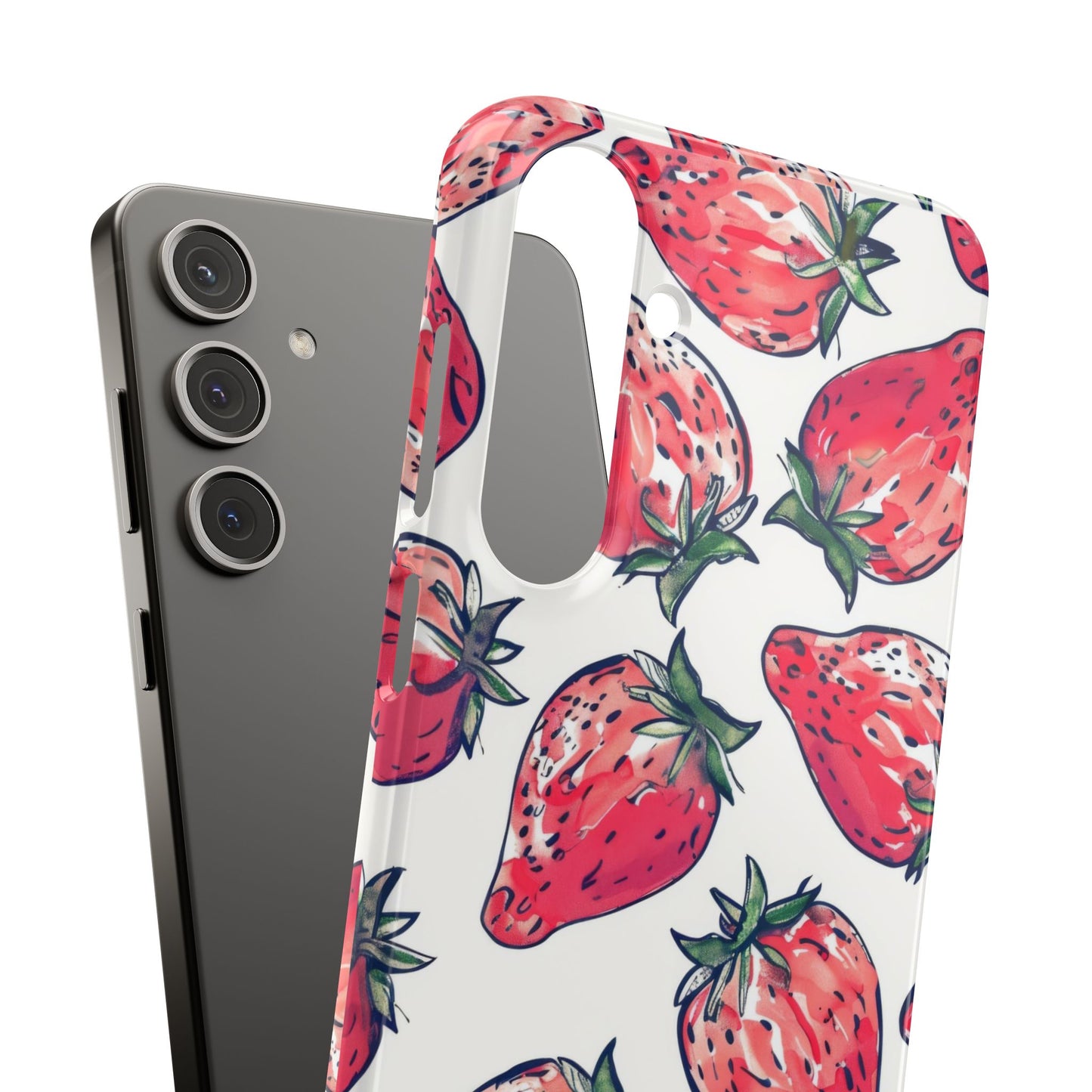 Creamy Berry Phone Snap Case