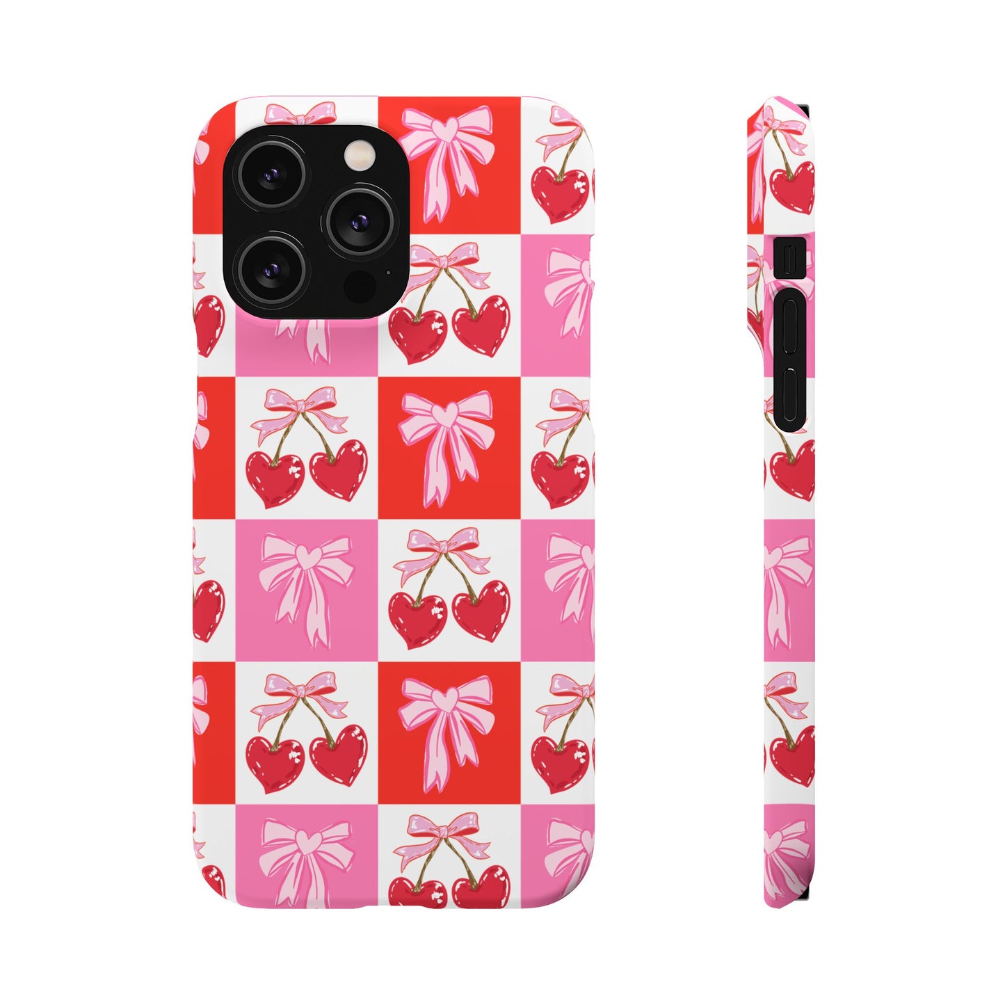 Sweet Pink Coquette Snap Case
