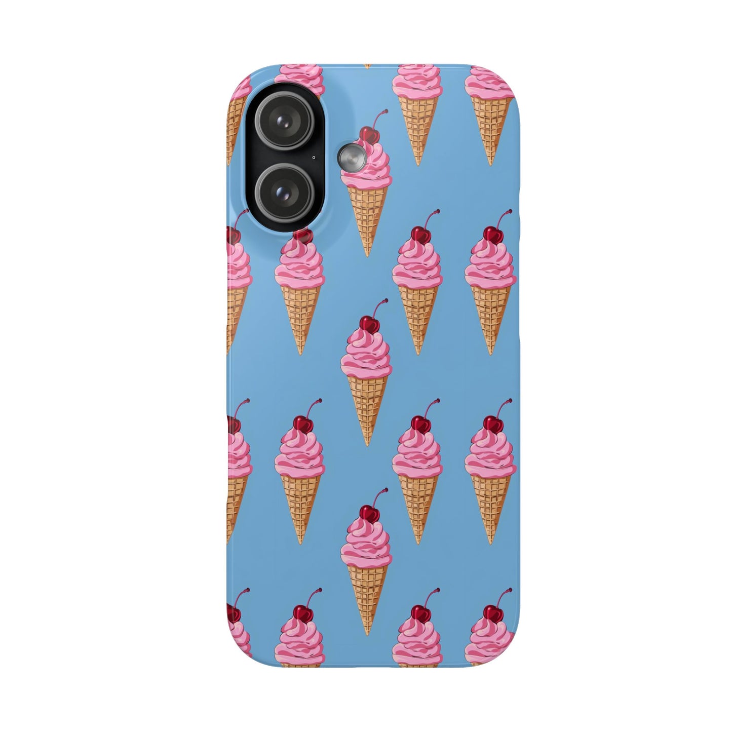 Cherry Swirl Phone Snap Case