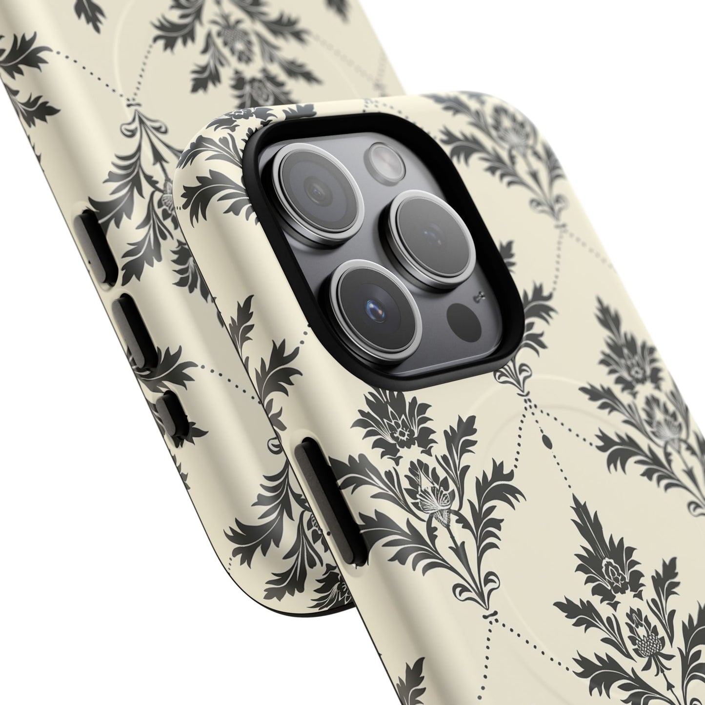 Midnight Damask Tough Magnetic Case