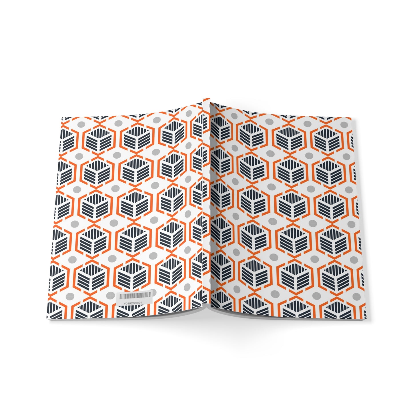 Geometric Pattern Softcover Notebook | A5