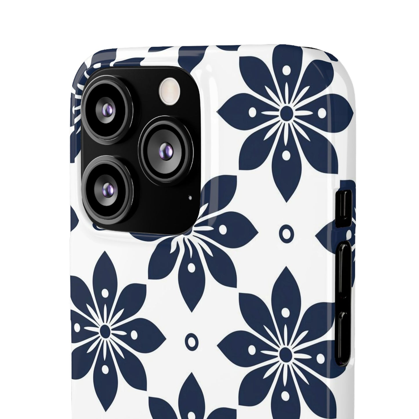 Azure Lattice Snap Case