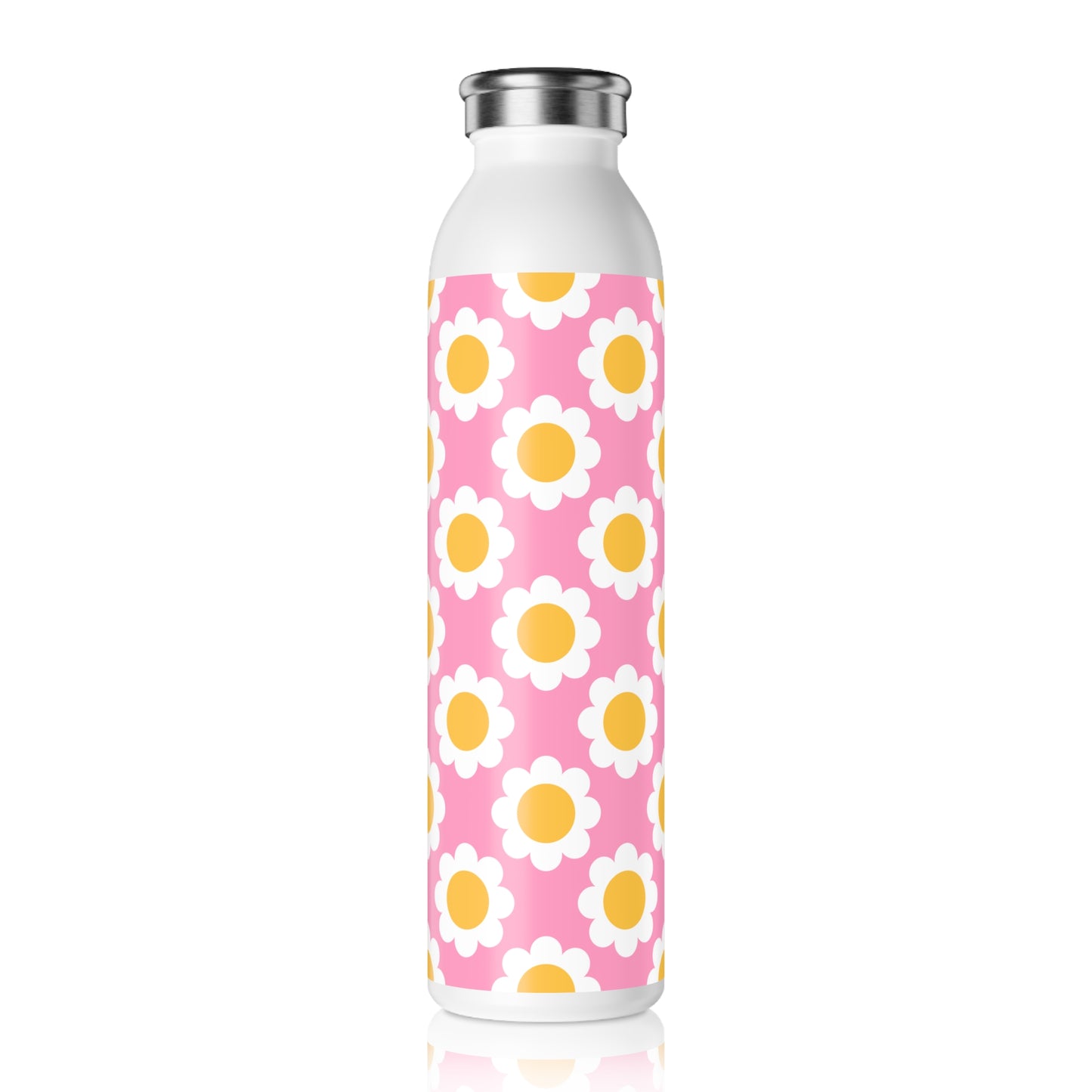 Sweet Daisy Slim Water Bottle