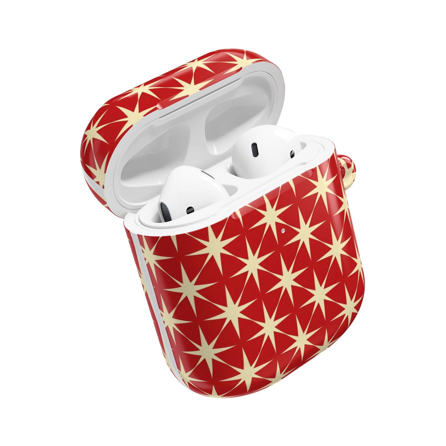 Crimson Star AirPod Case