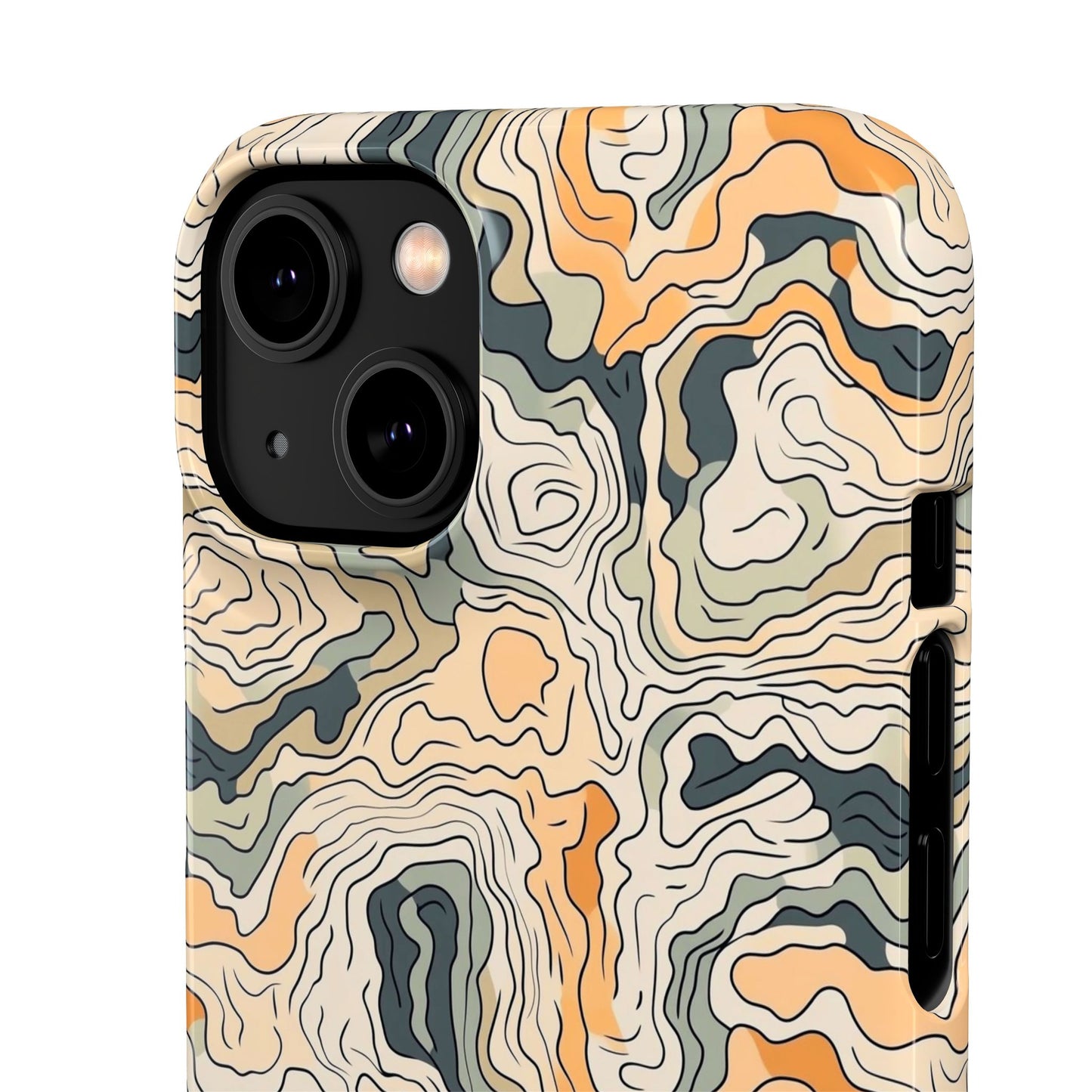 Earthy Abstract Snap Case