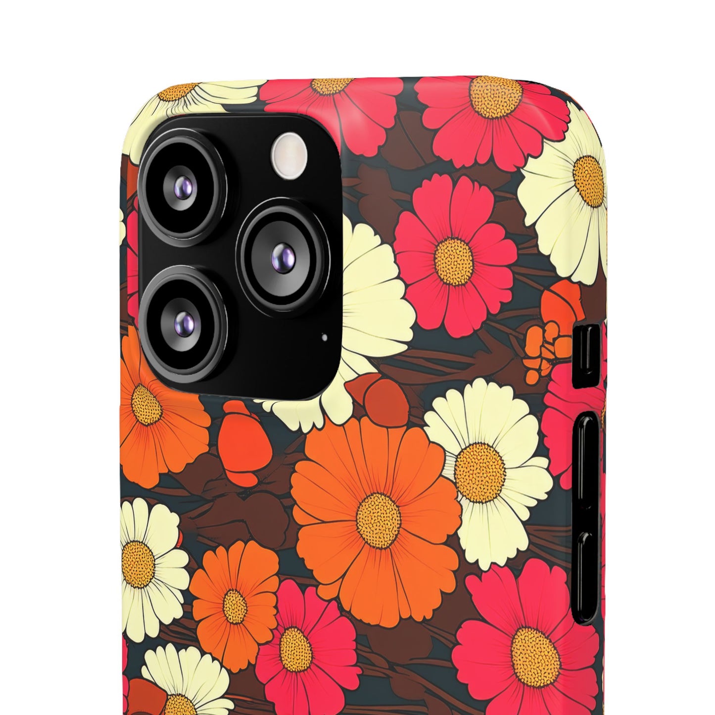 Petal Swing Retro Phone Snap Case