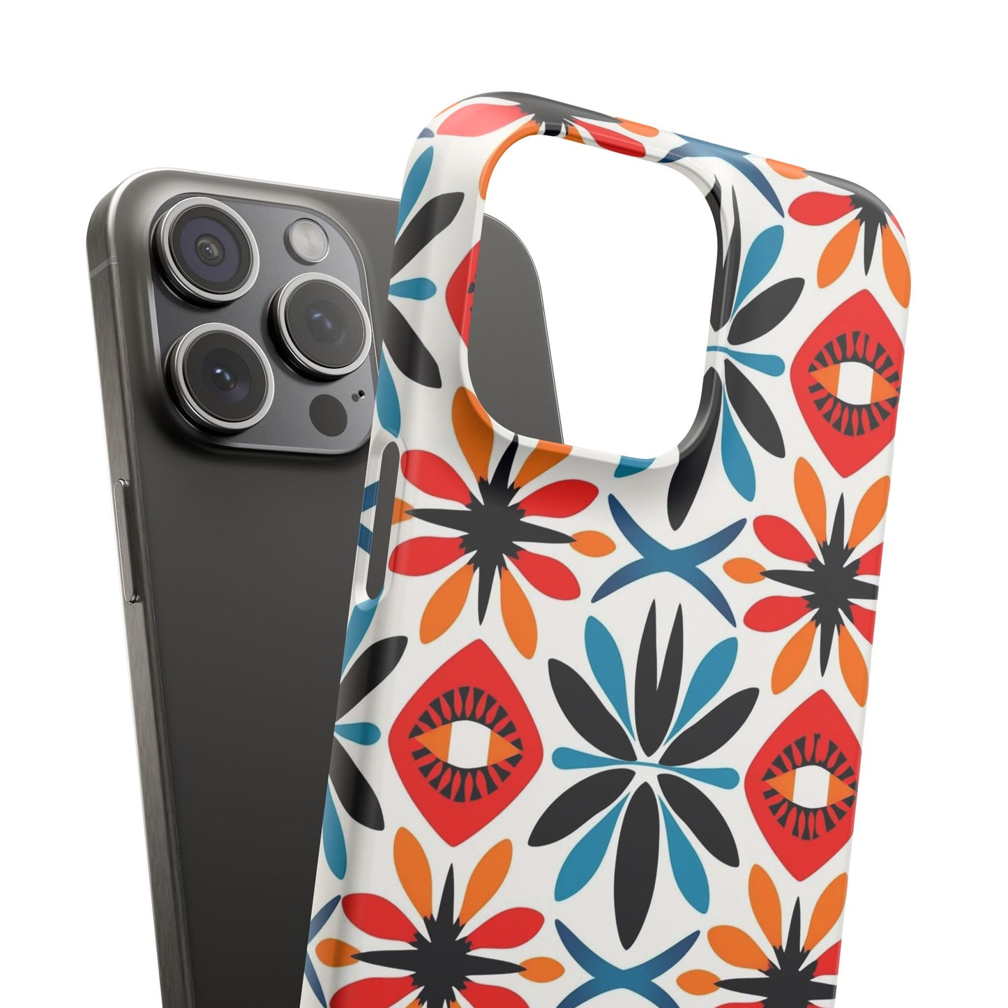 Electric Blooms Snap Case