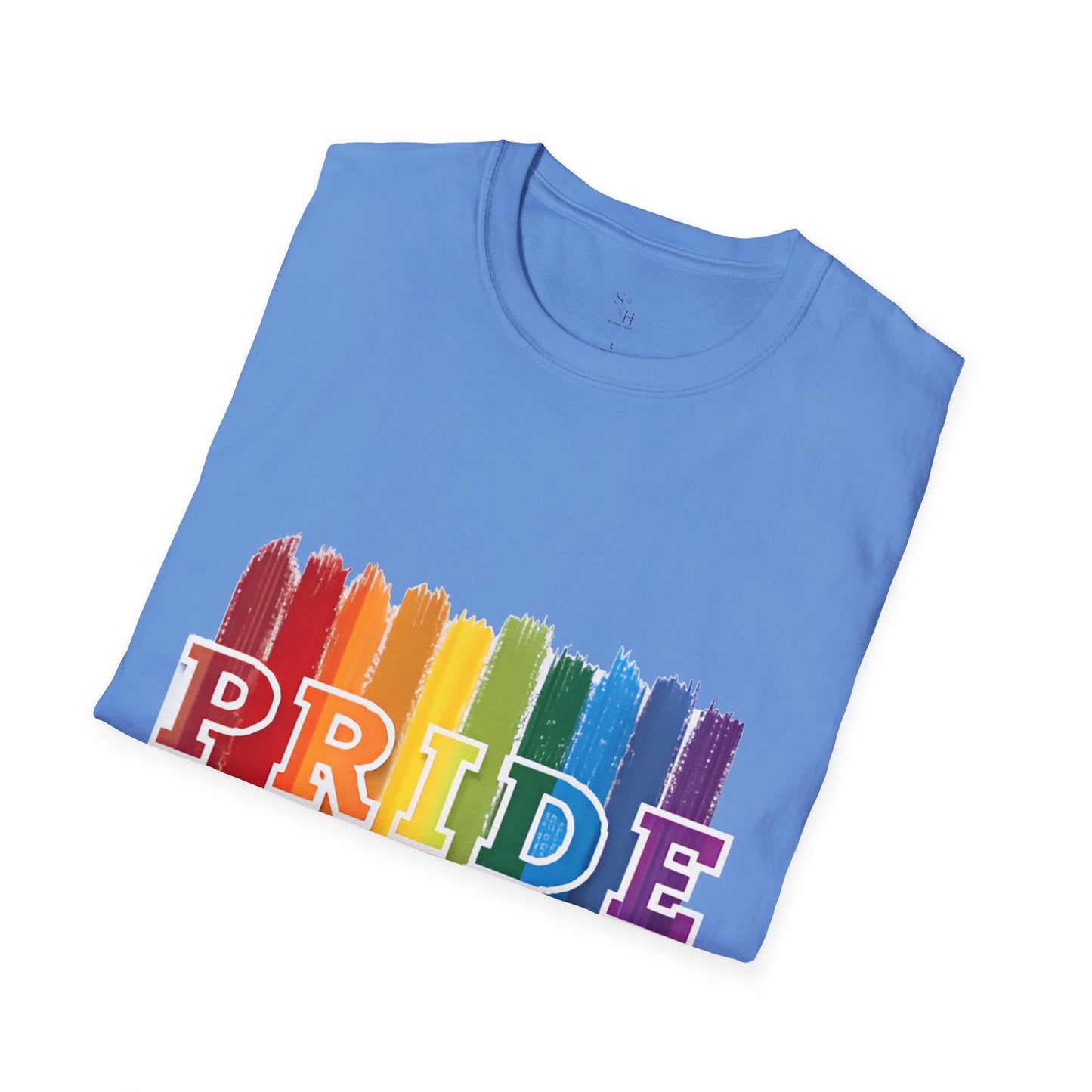 Pride Rainbow Stripes & Fingerprint T-Shirt