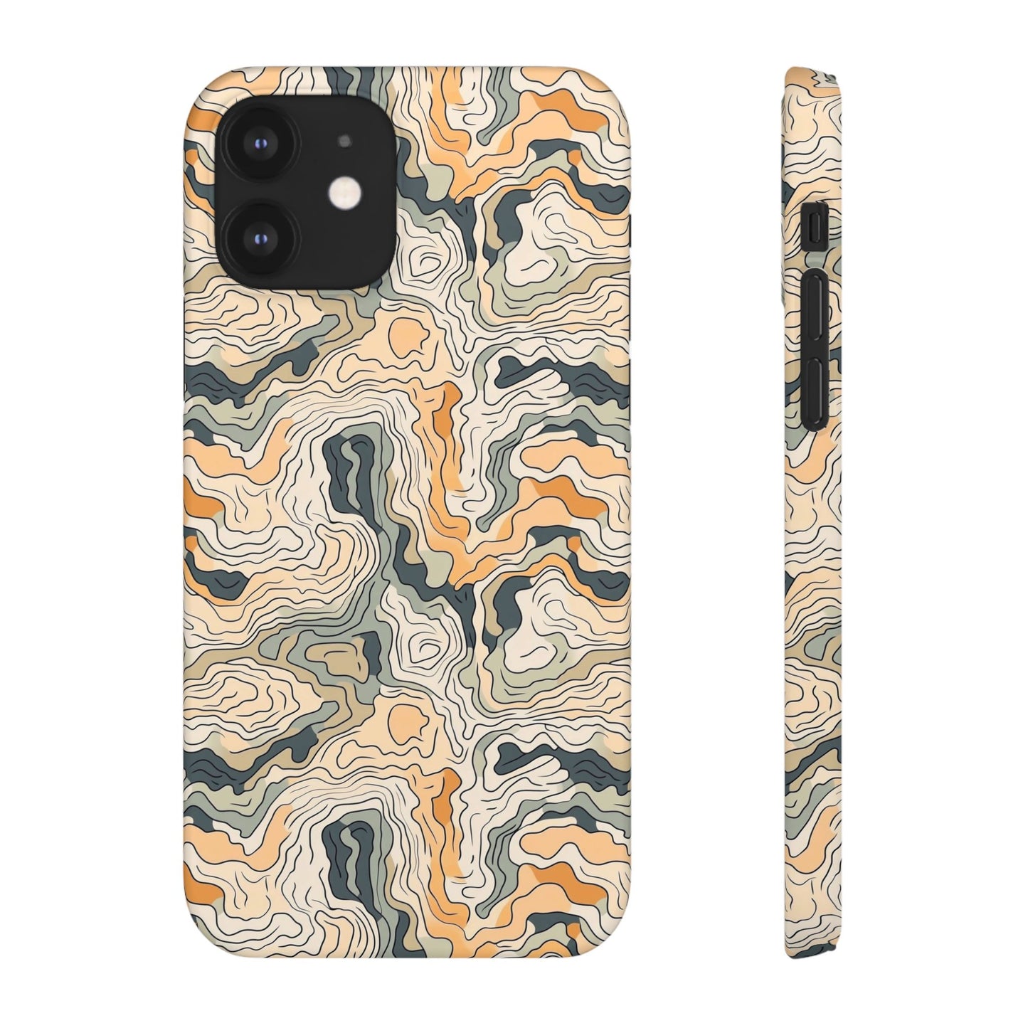 Earthy Abstract Snap Case