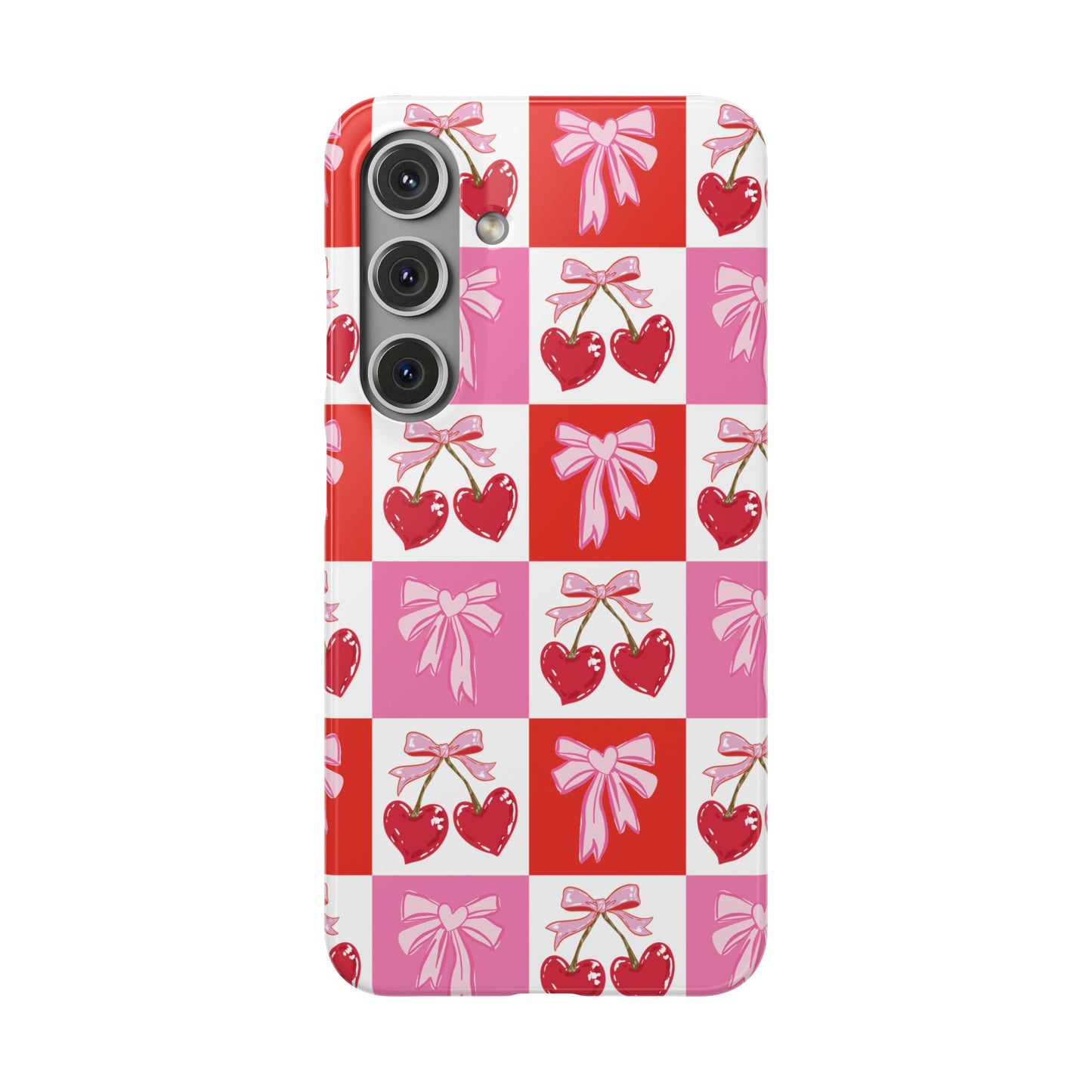 Sweet Pink Coquette Snap Case
