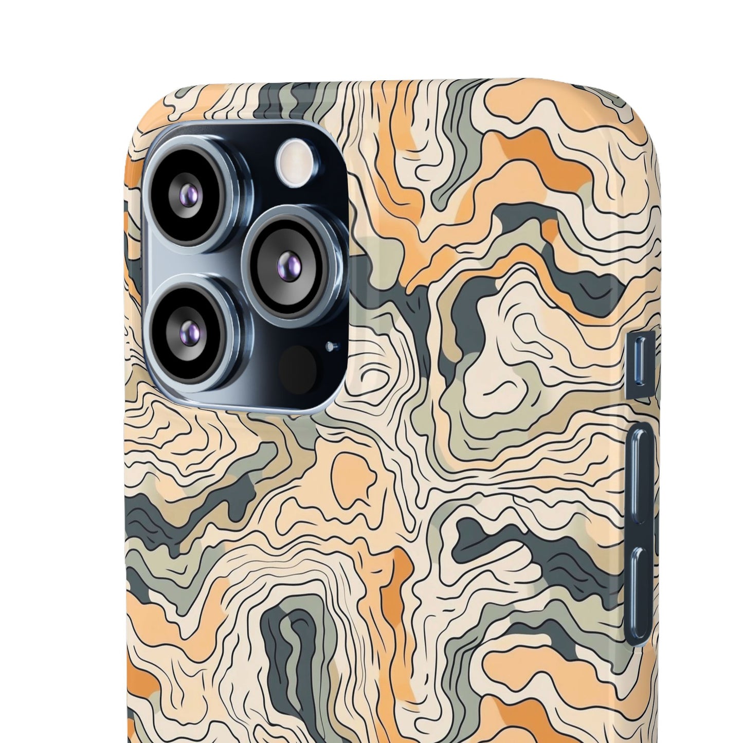 Earthy Abstract Snap Case