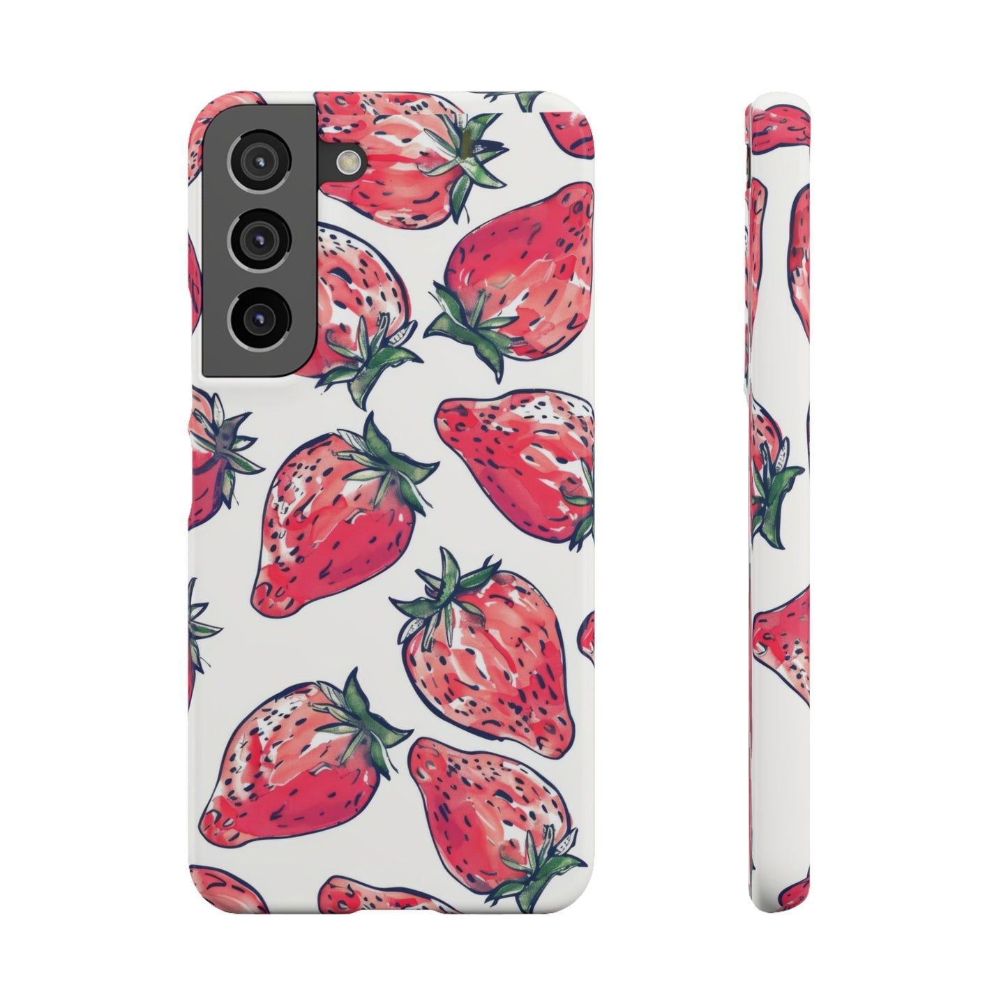Creamy Berry Phone Snap Case