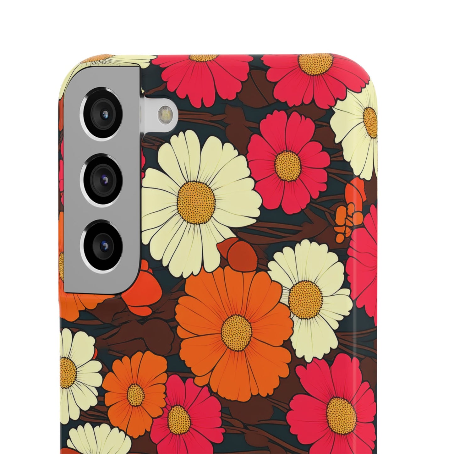 Petal Swing Retro Phone Snap Case