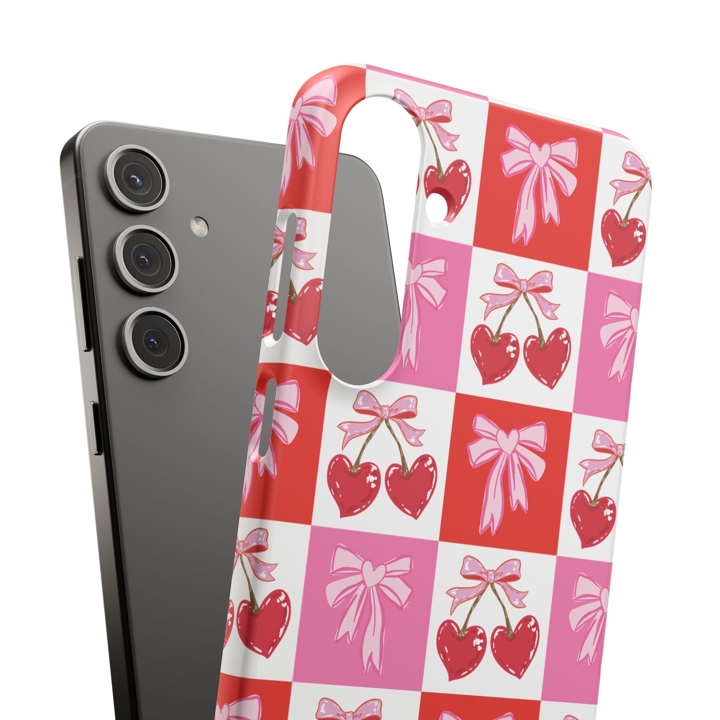 Sweet Pink Coquette Snap Case