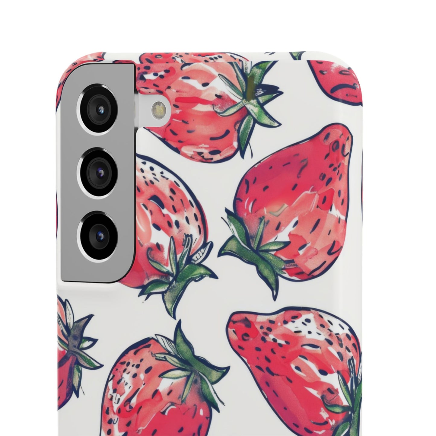 Creamy Berry Phone Snap Case