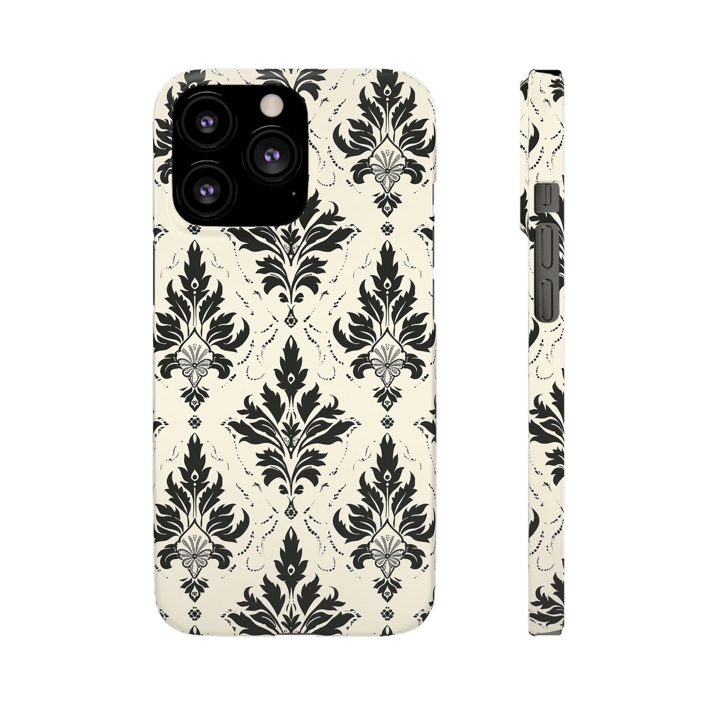 Ivoire Noir Snap Case