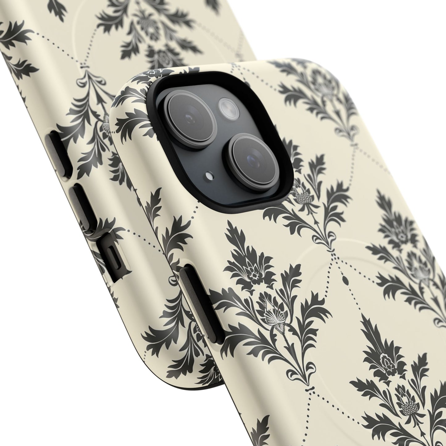 Midnight Damask Tough Magnetic Case