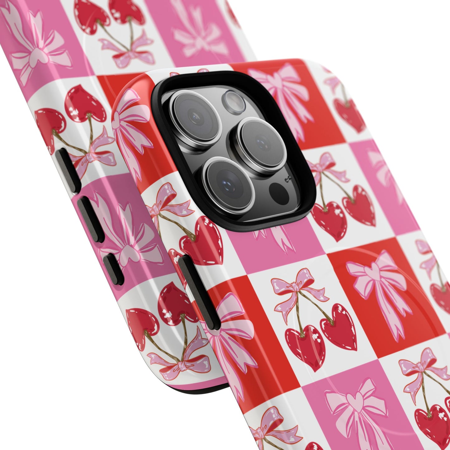 Sweet Pink Coquette Tough Magnetic Phone Case