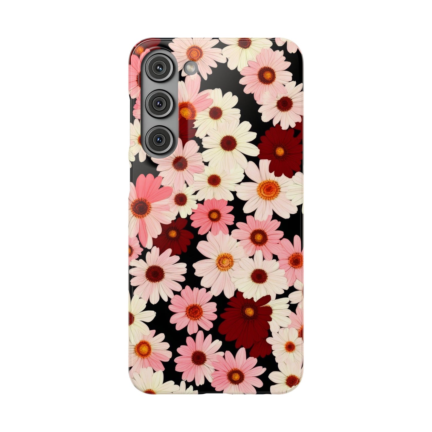 Petal Swing Retro Floral Snap Case