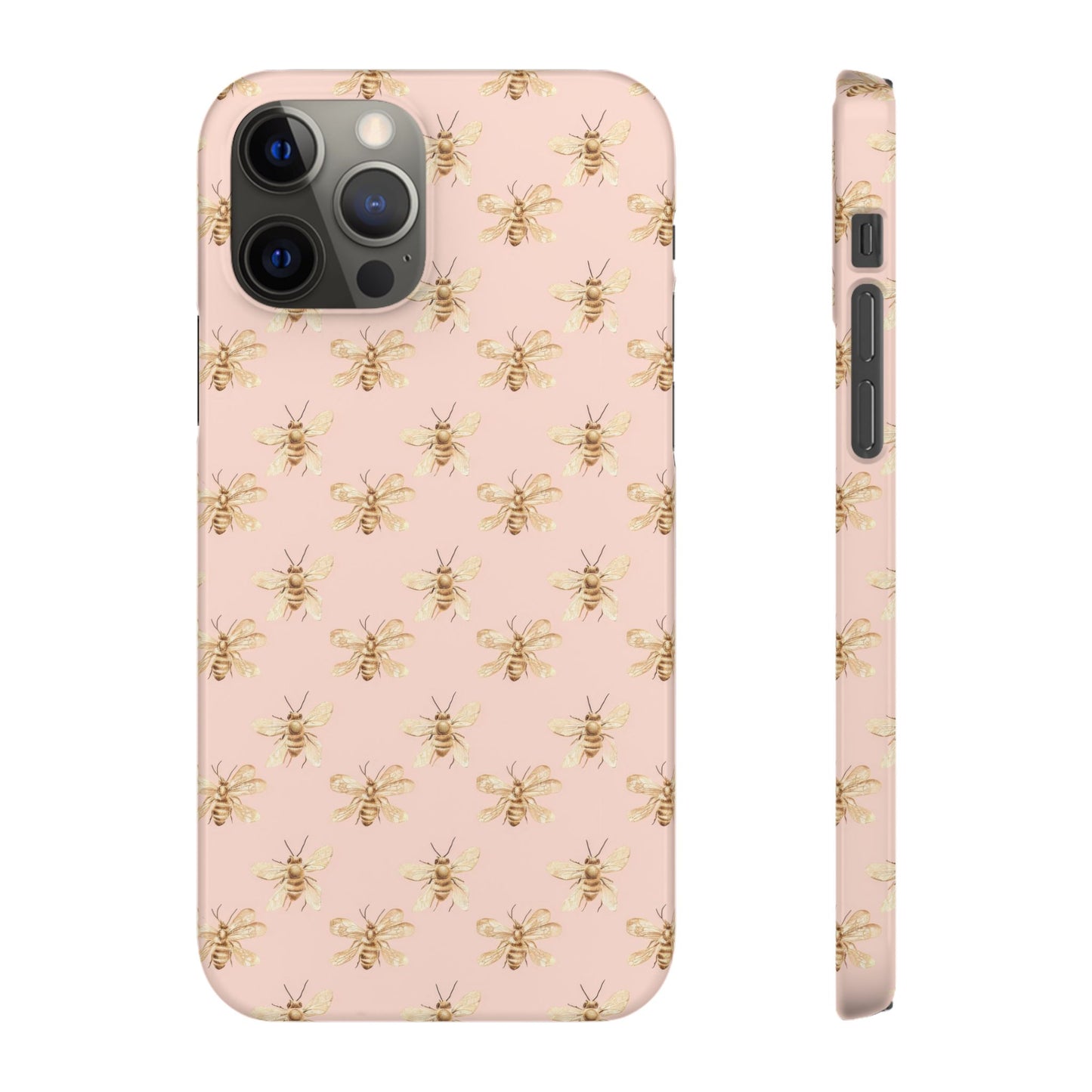 Pink Pollen Phone Snap Case
