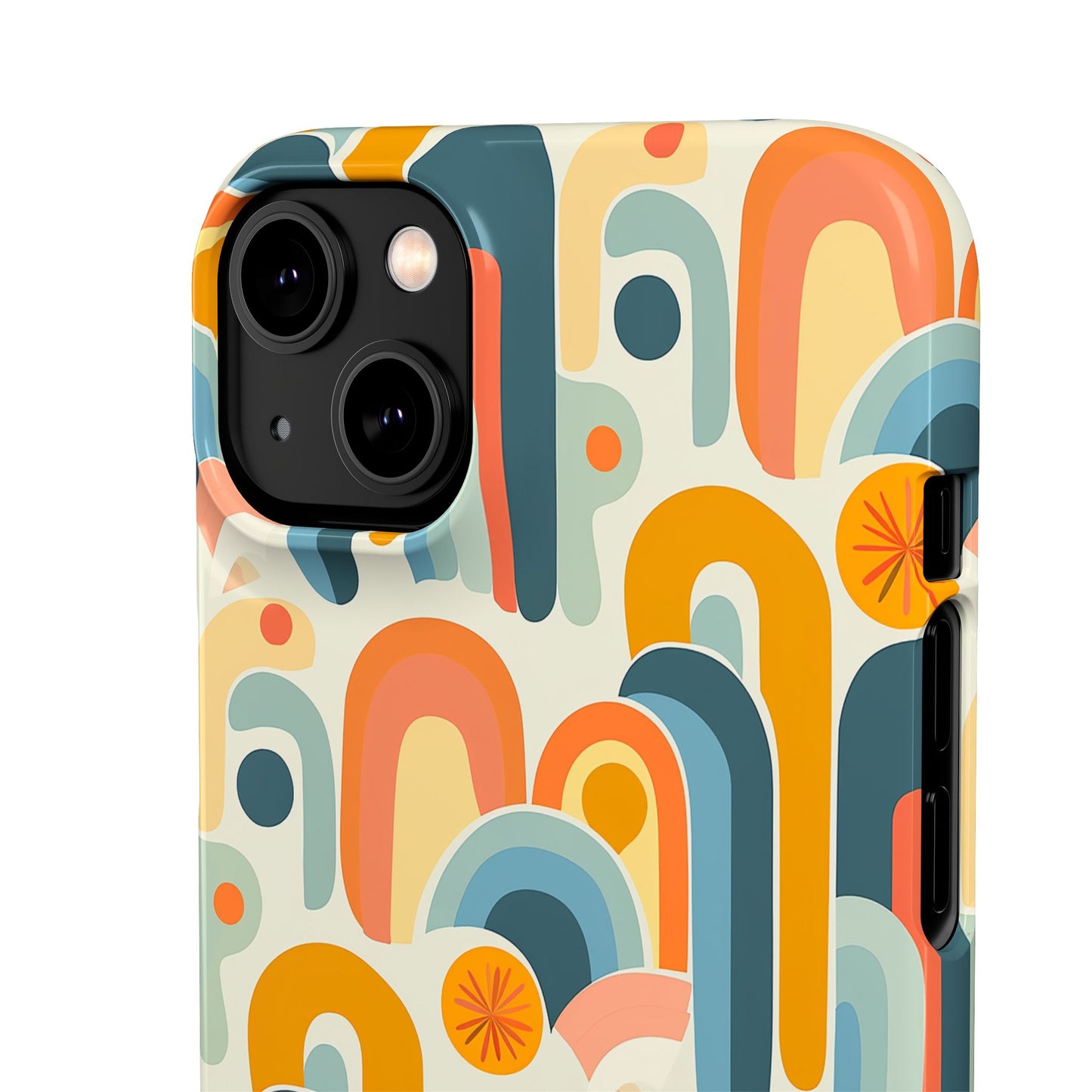 Coral Reverie Snap Case