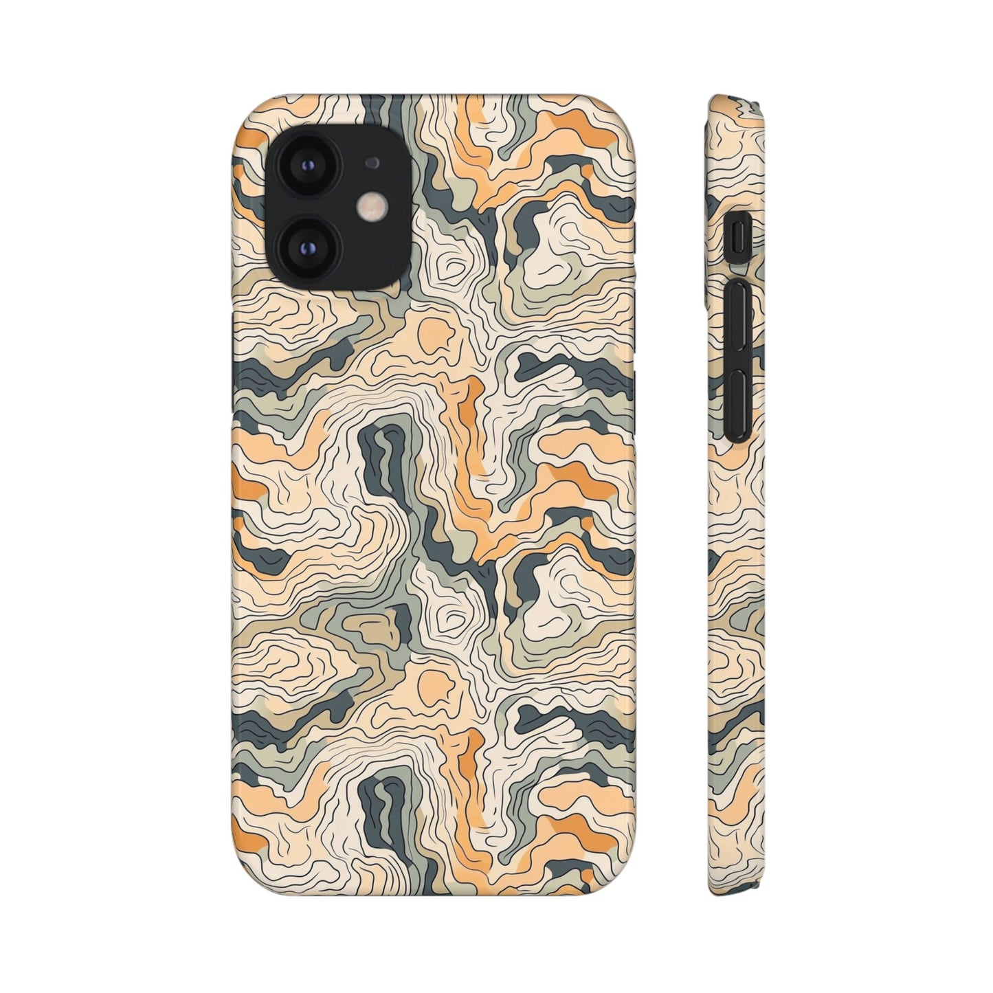 Earthy Abstract Snap Case