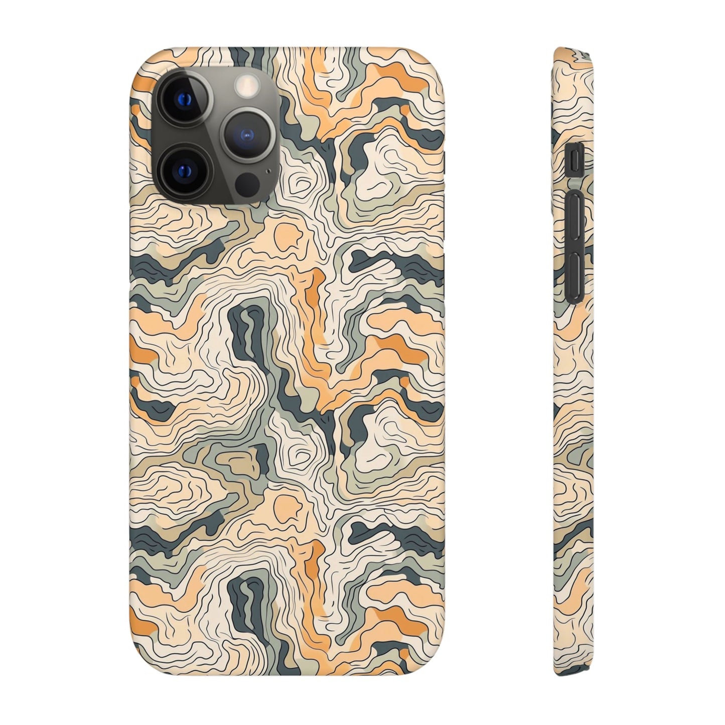 Earthy Abstract Snap Case