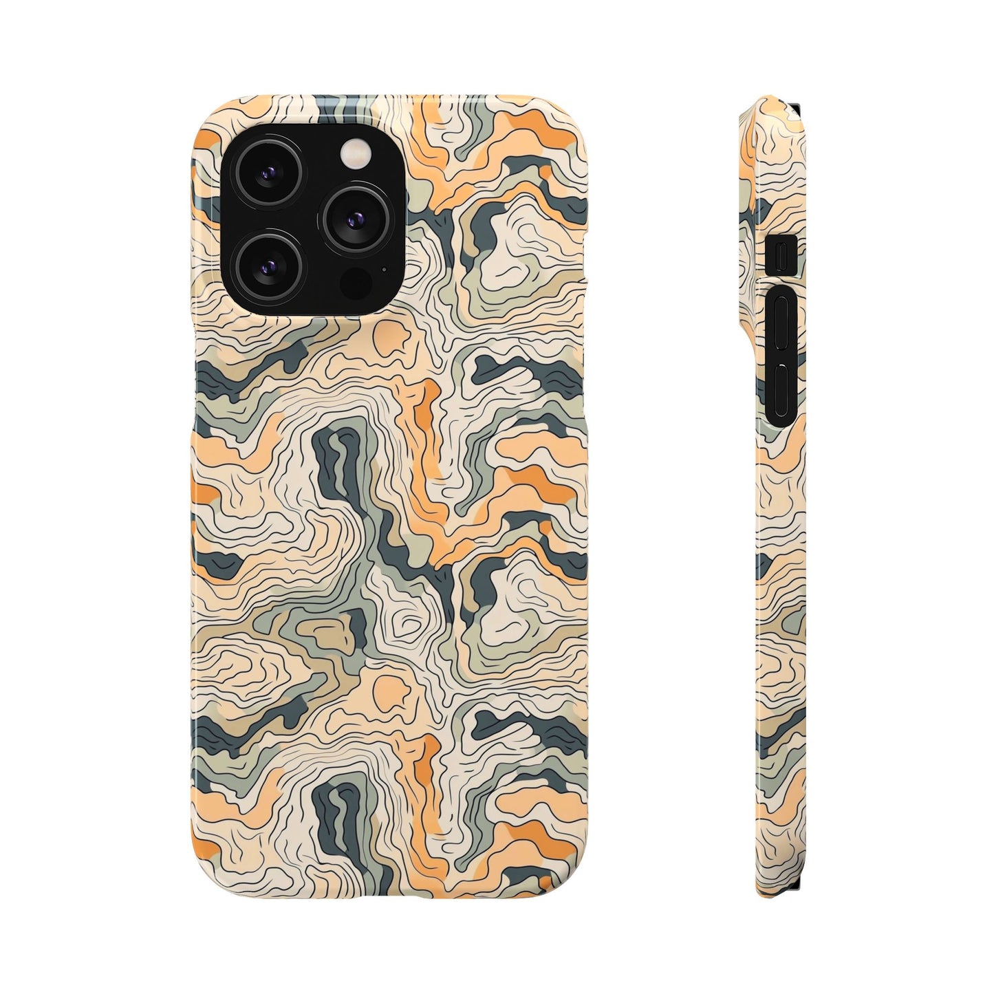 Earthy Abstract Snap Case