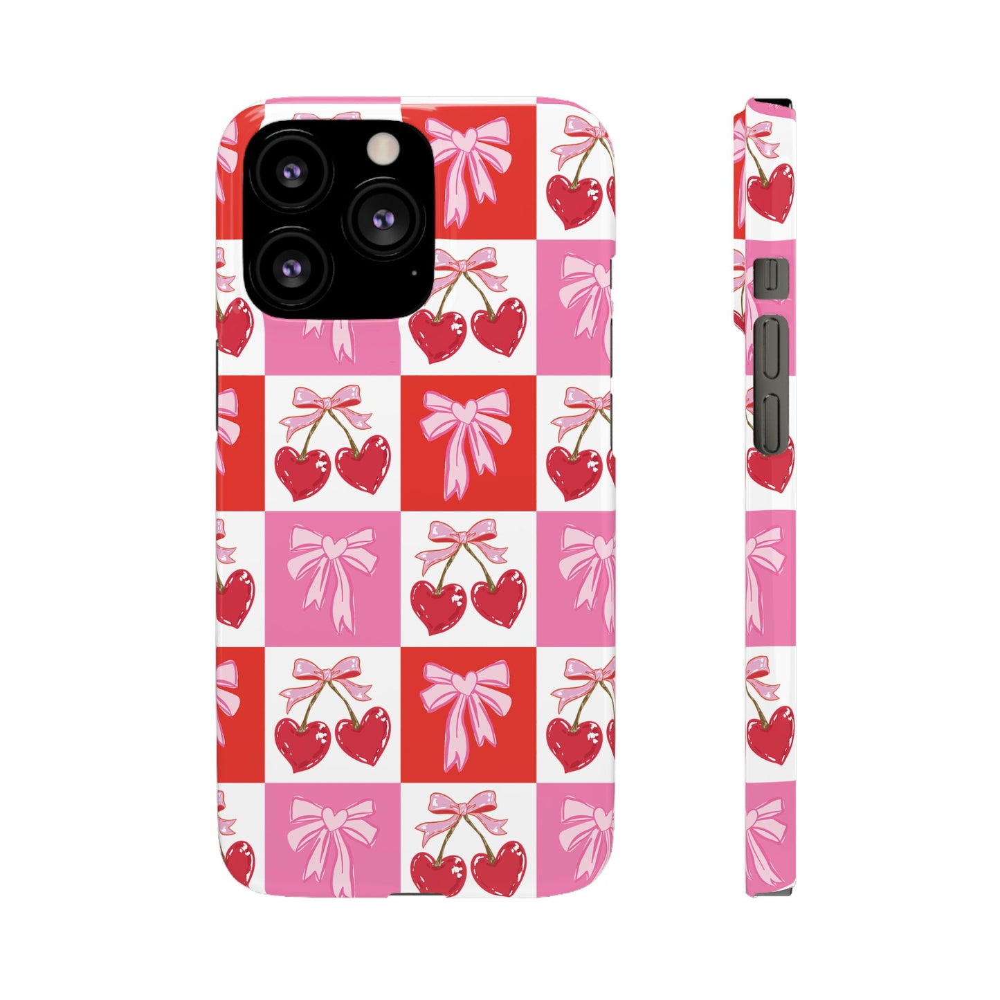 Sweet Pink Coquette Snap Case