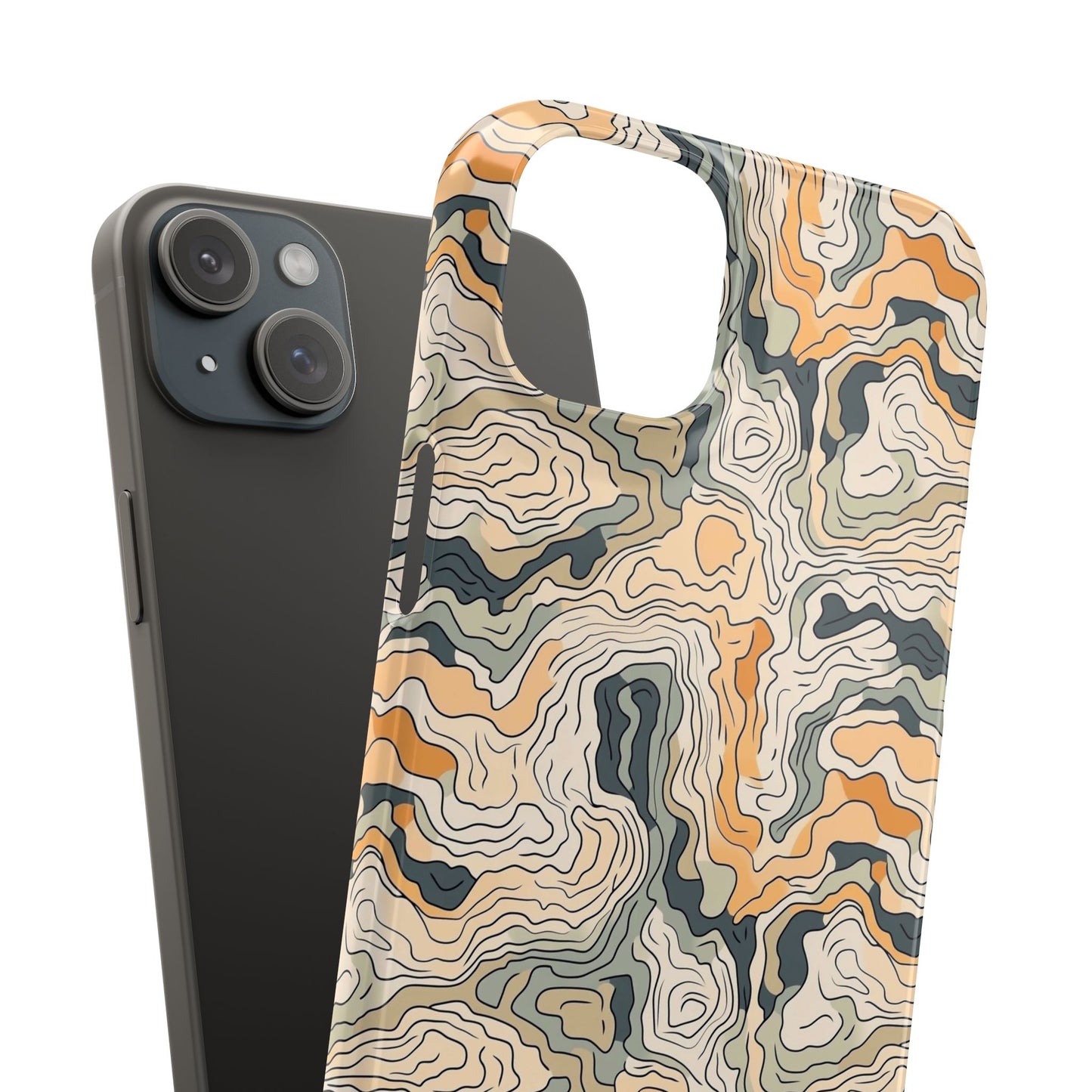 Earthy Abstract Snap Case