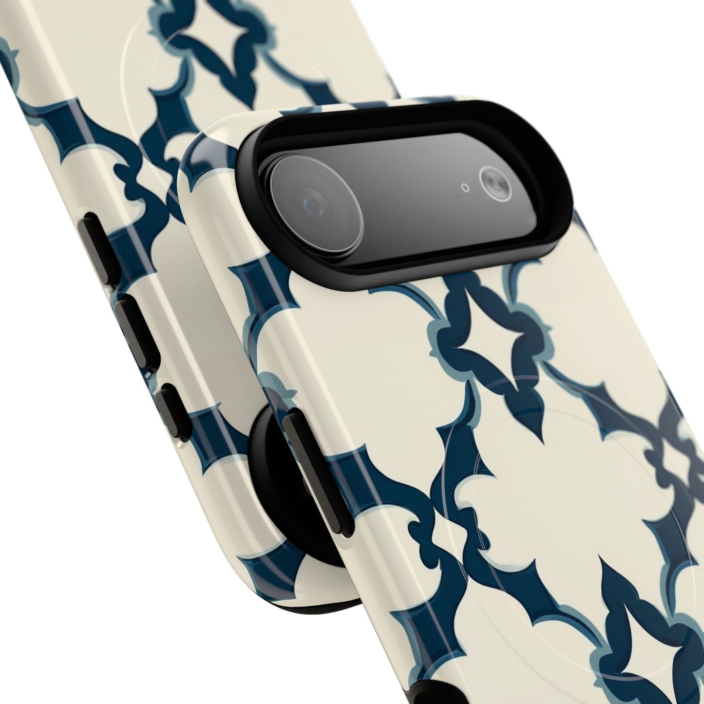 Midnight Quatrefoil Tough Magnetic Case