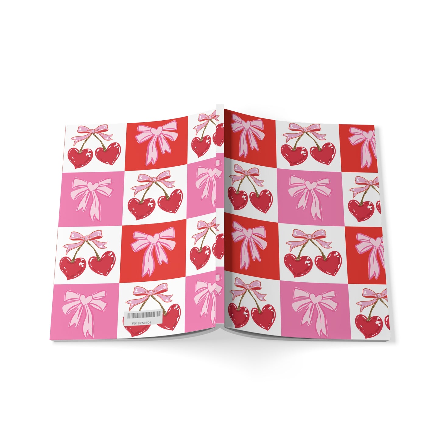 Sweet Pink Coquette A5 Notebook Softcover