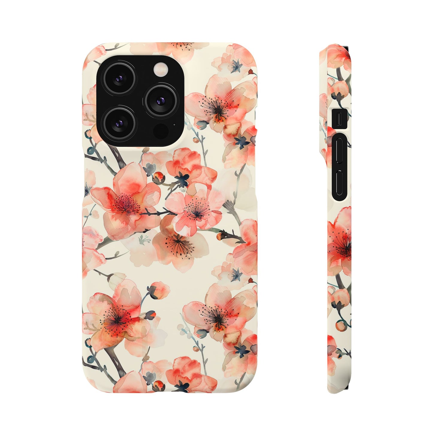 Cherry Veil Phone Snap Case