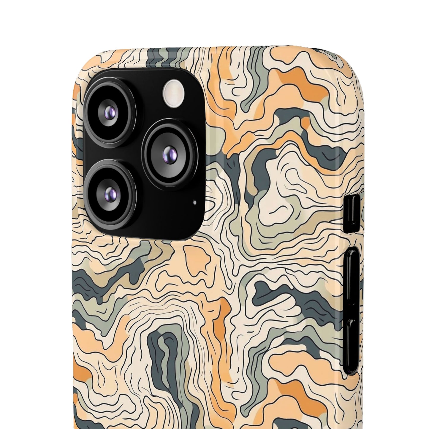 Earthy Abstract Snap Case