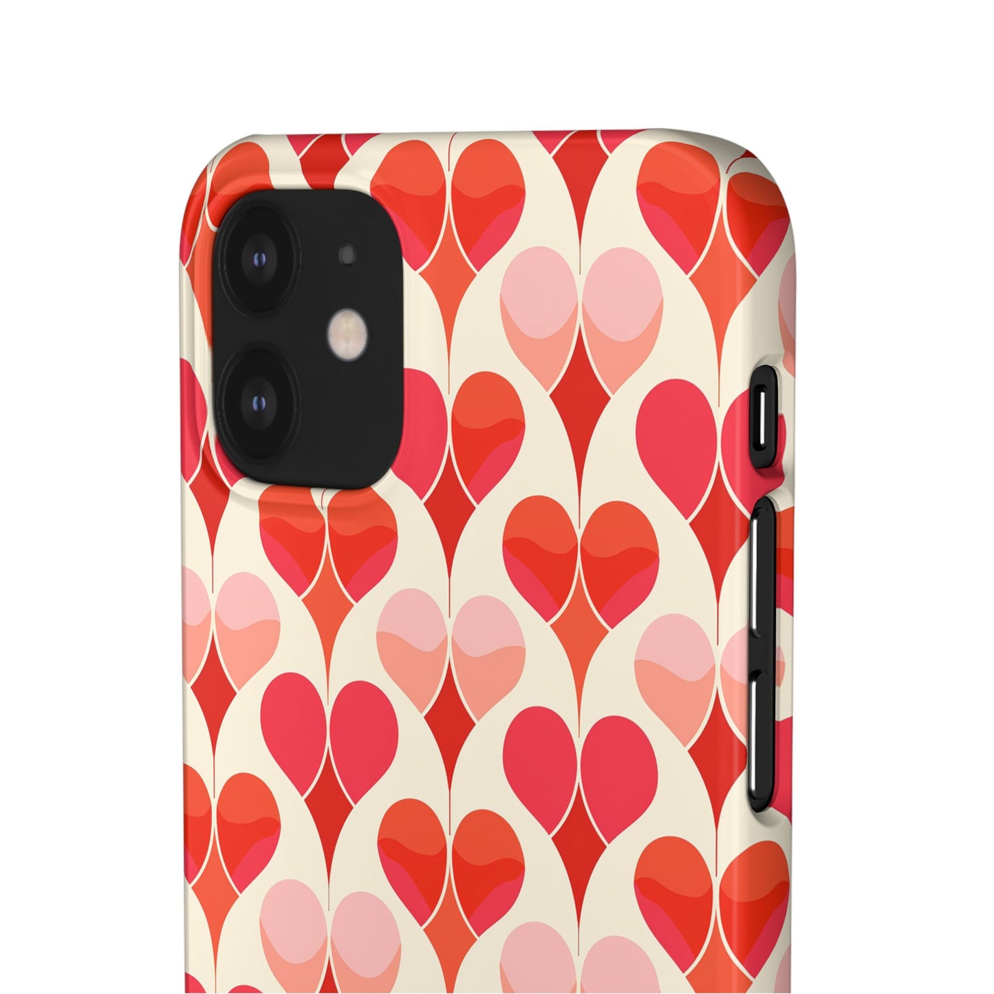 Heart Stream Phone Snap Case