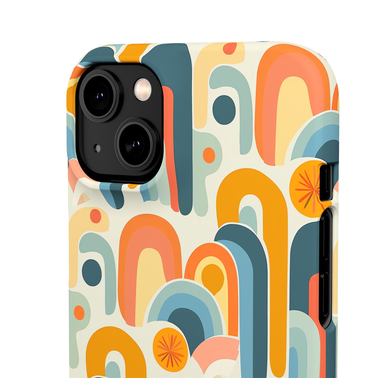 Coral Reverie Snap Case