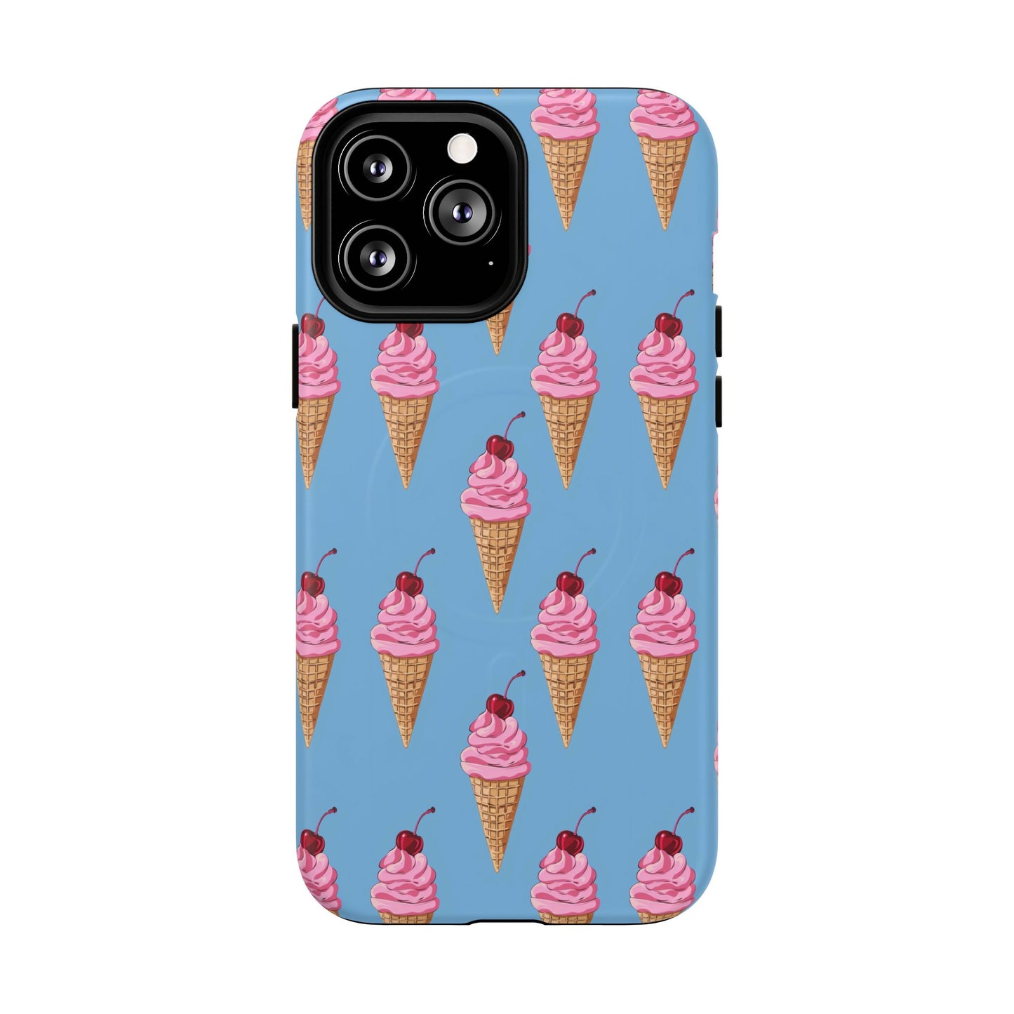 Cherry Swirl Tough Magnetic Phone Case