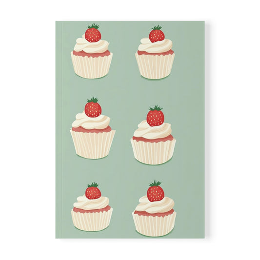 Strawberry Shortcake - A5 Softcover Notebook