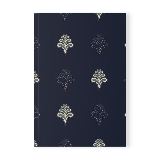 Elegant Floral A5 Softcover Notebook