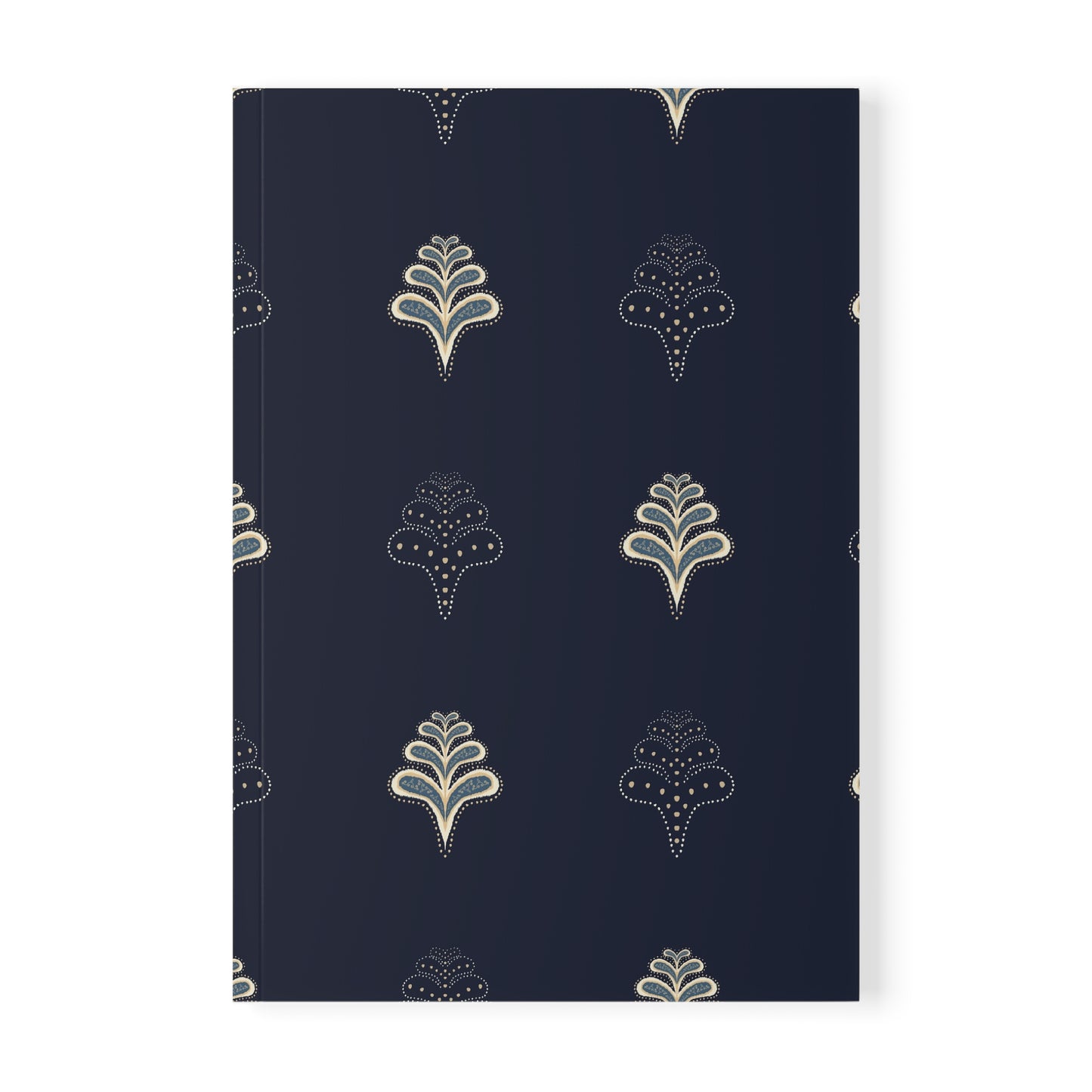 Noir Floral A5 Softcover Notebook
