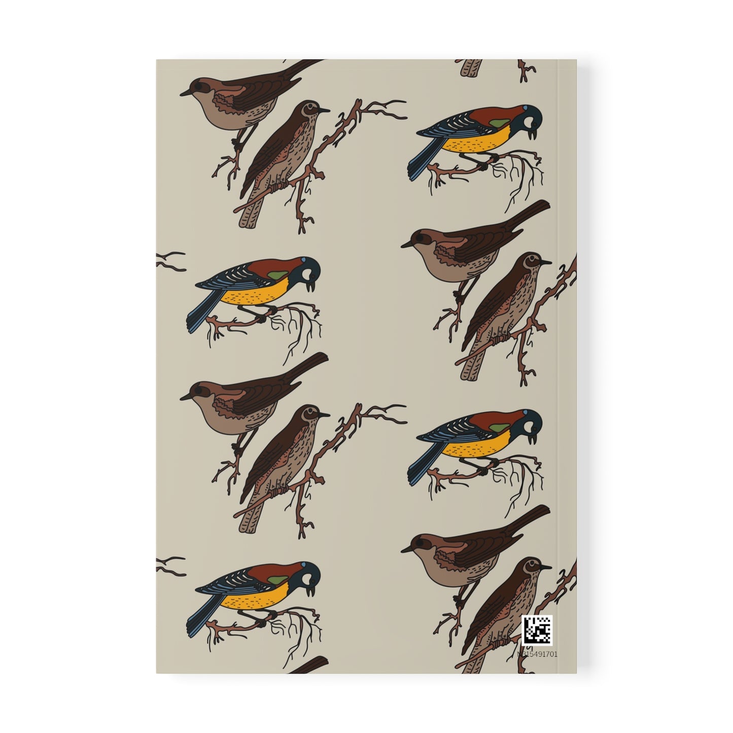 Whisper Wing Nature-Inspired Softcover Notebook, A5