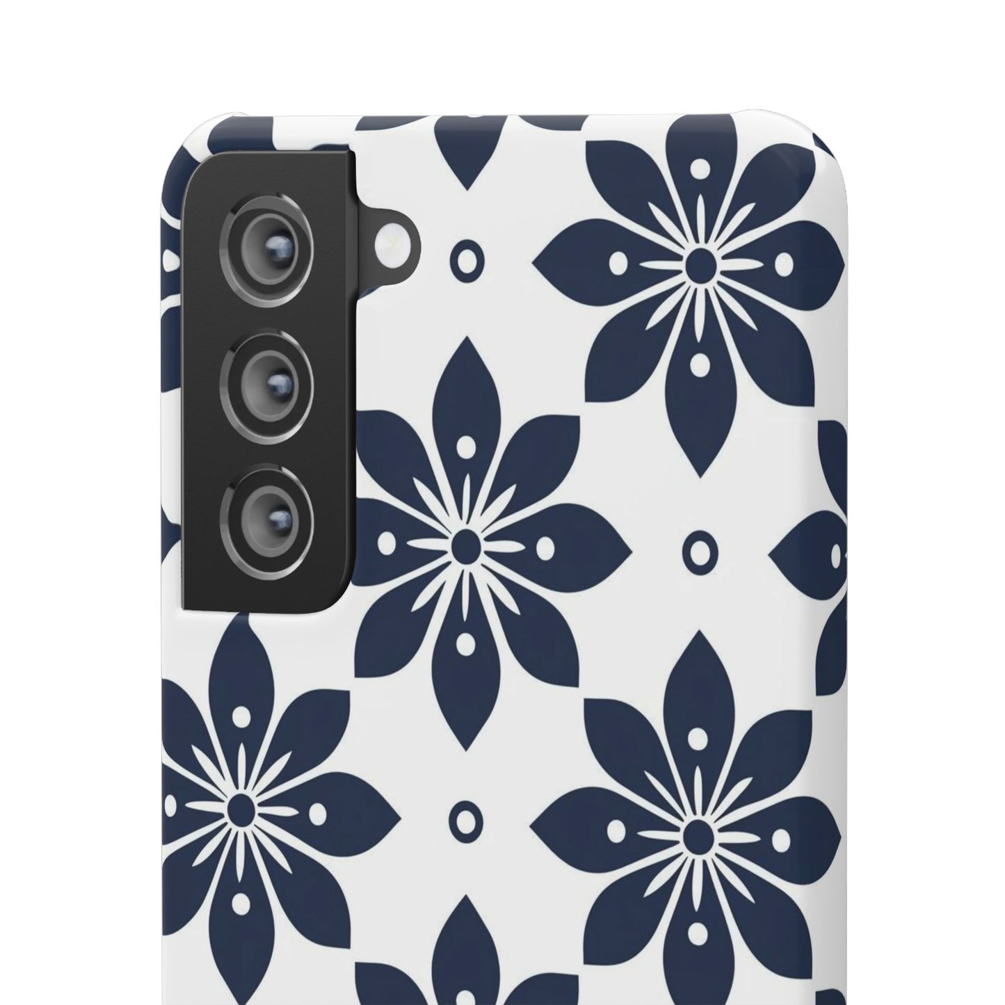 Azure Lattice Snap Case