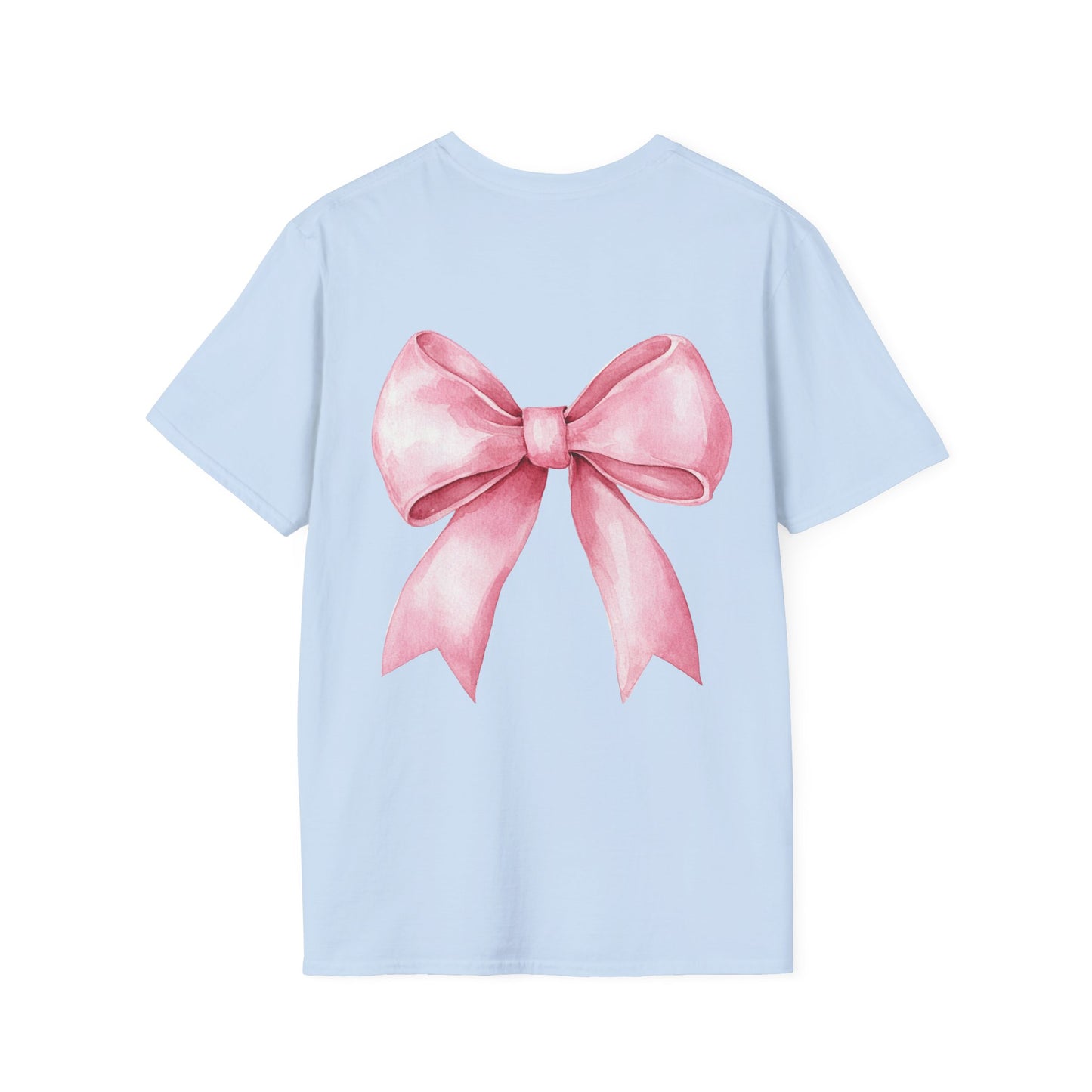 Raccoon Coquette Pink Bow T-Shirt