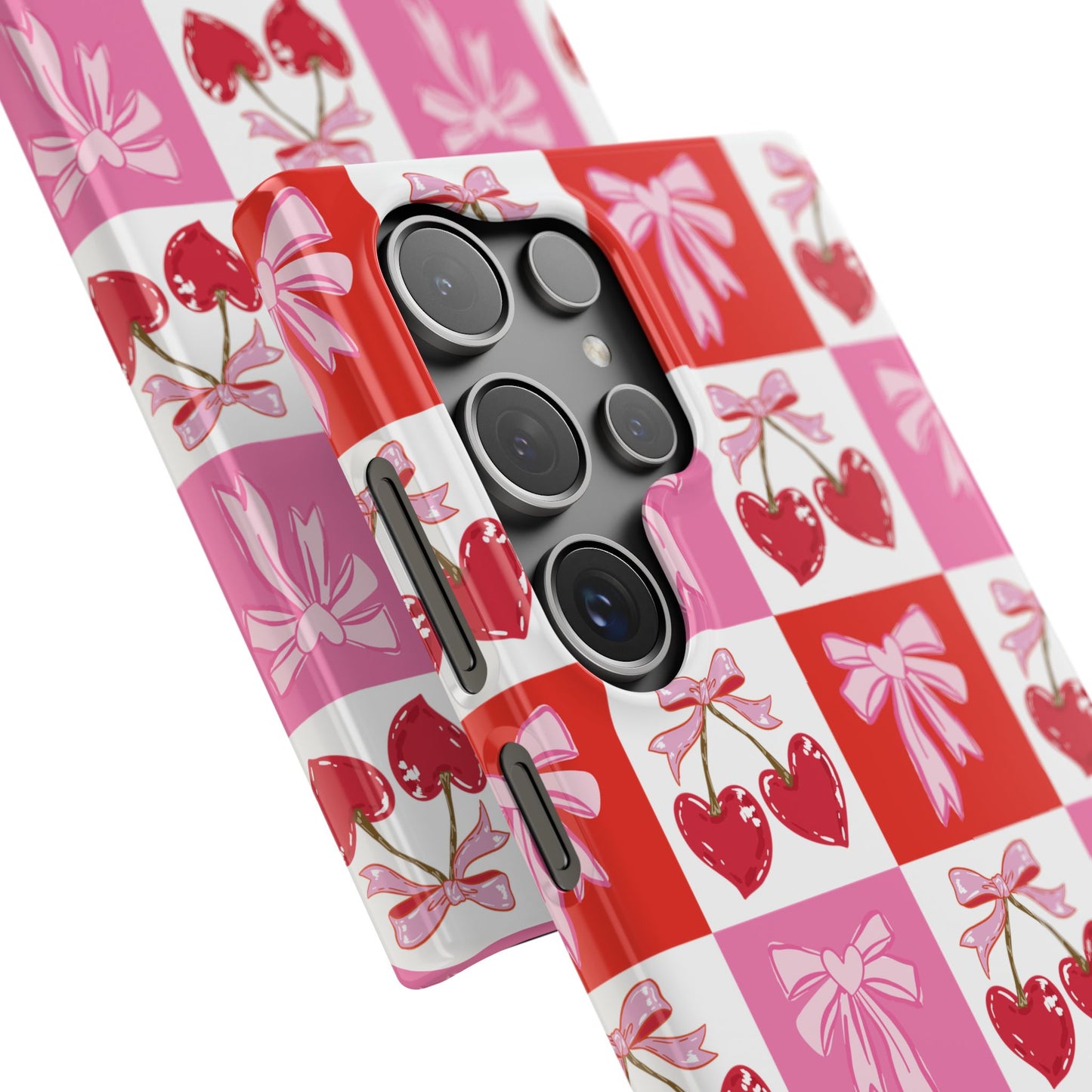 Sweet Pink Coquette Snap Case