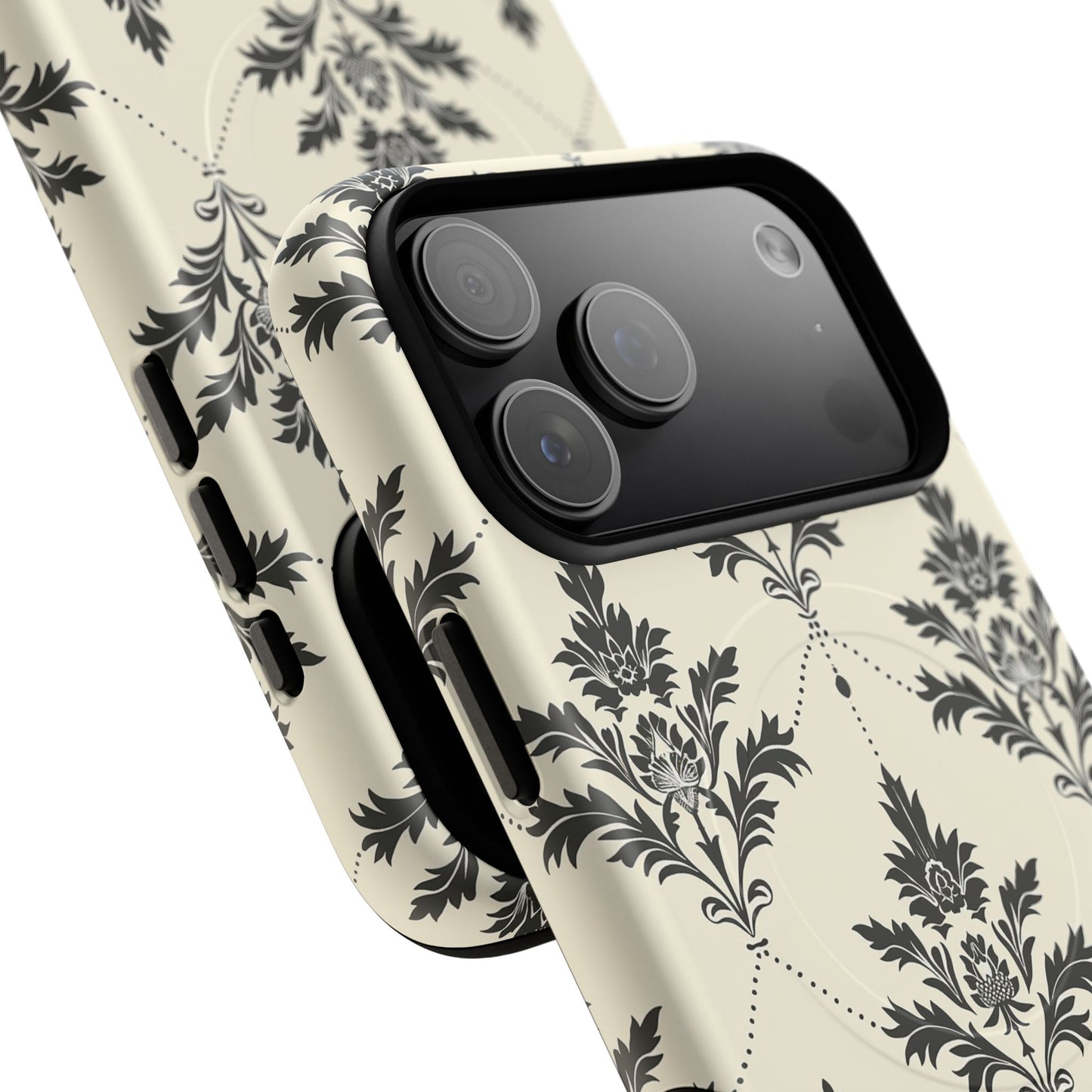 Midnight Damask Tough Magnetic Case