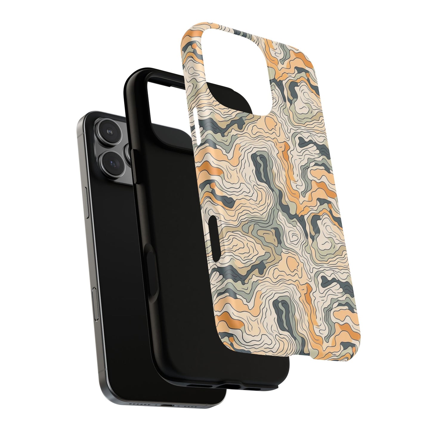 Earthy Abstract Tough Magnetic Phone Case