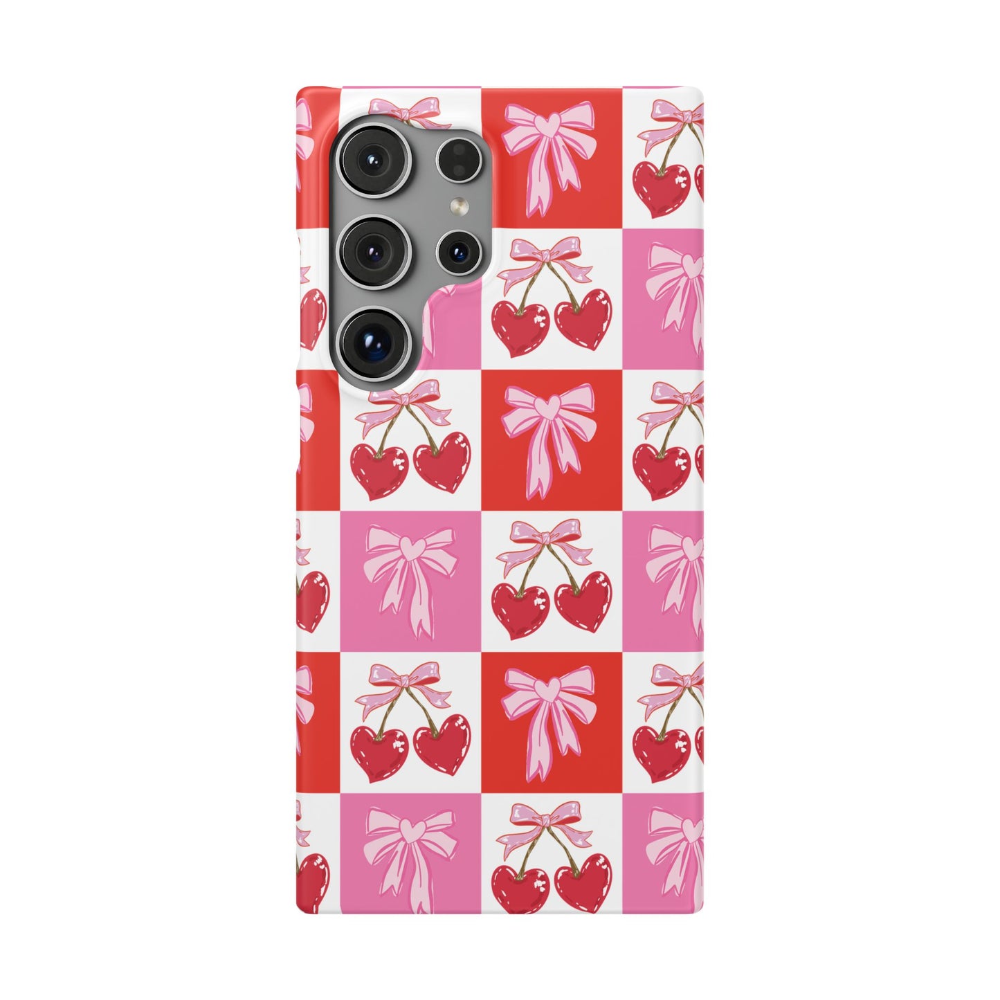 Sweet Pink Coquette Snap Case